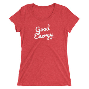 Good Energy Logo Sample Tee