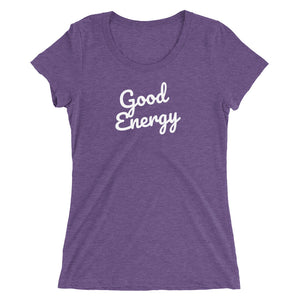 Good Energy Logo Sample Tee